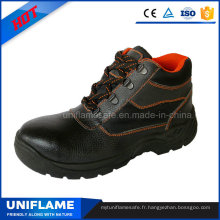 Chaussures de sécurité noires en acier à embout protecteur Ufa019